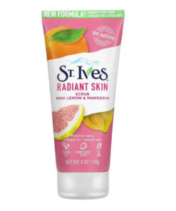 مقشر سانت آيفز للبشرة المشعة بالليمون الزهري والماندرين 170 مل