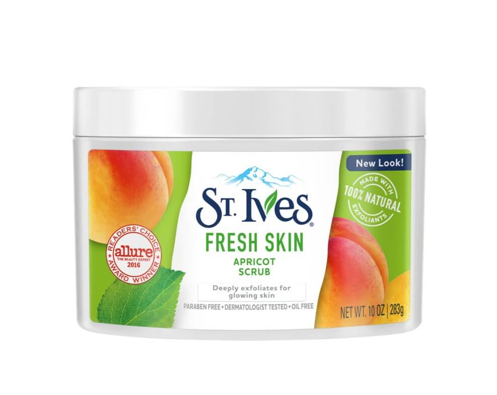 مقشر المشمش للبشرة المنعشة من سانت آيفز 283 جرام