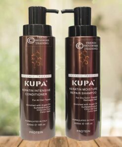 شامبو و بلسم كوبا غني بالكيراتين والبروتين وزيت الارغان   400 مل