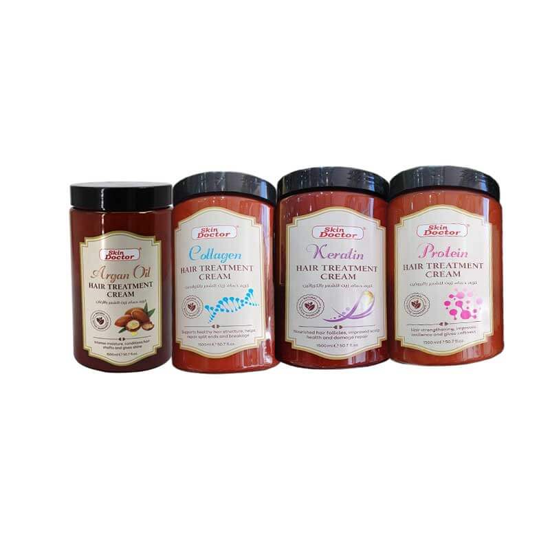كريم حمام زيت للشعر بالبروتين من سكن دكتور 1500 مل