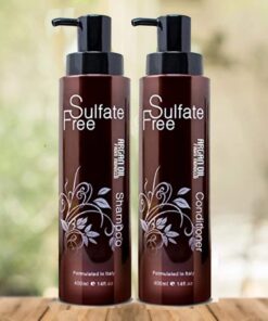شامبو وبلسم خالي من الكبريتات وزيت الأرغان 400 مل